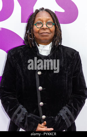 New York, USA. 28th October, 2018. Whoopi Goldberg attends the world premiere of 'Nobody's Fool' at the AMC Lincoln Square in New York City on October 28, 2018. Credit: Jeremy Burke/Alamy Live News Stock Photo