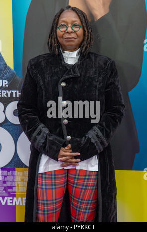 New York, USA. 28th October, 2018. Whoopi Goldberg attends the world premiere of 'Nobody's Fool' at the AMC Lincoln Square in New York City on October 28, 2018. Credit: Jeremy Burke/Alamy Live News Stock Photo