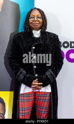 New York, USA. 28th October, 2018. Whoopi Goldberg attends the world premiere of 'Nobody's Fool' at the AMC Lincoln Square in New York City on October 28, 2018. Credit: Jeremy Burke/Alamy Live News Stock Photo