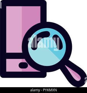 Search Icon Template Vector Sign Design Stock Vector