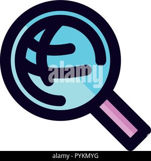 Search Icon Template Vector Sign Design Stock Vector
