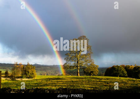 Farnley Rainbow Stock Photo