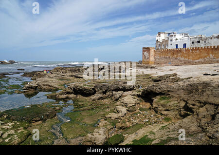 Skala de la Ville, Essaouira, Morocco, Africa Stock Photo