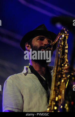 Cinematic Orchestra, 2010, Italy Stock Photo