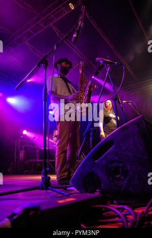 Cinematic Orchestra, 2010, Italy Stock Photo