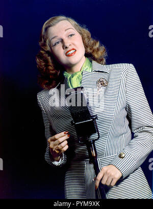 JO STAFFORD (1917-2008) American singer and film actress in 1947 Stock Photo