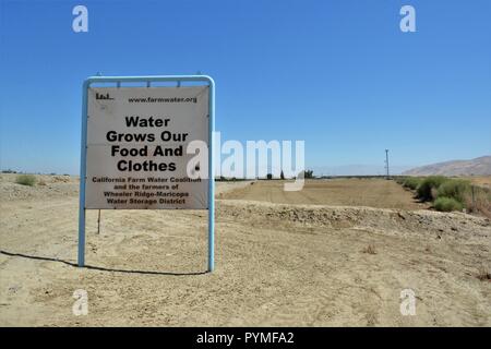 Drought in Central Valley of California CA Stock Photo
