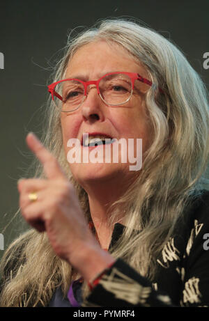 Professor Mary Beard at the International Congress of Parliamentary Women's Caucuses at Dublin castle today. Stock Photo