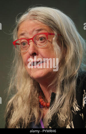 Professor Mary Beard at the International Congress of Parliamentary Women's Caucuses at Dublin castle today. Stock Photo