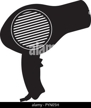salon dryer isolated icon vector illustration design Stock Vector