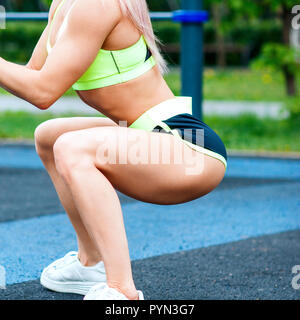 Premium Photo  Sports girl, girl in sportswear, outdoor workout