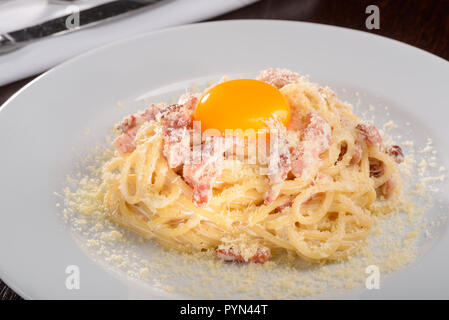 Great serving in the restaurant Stock Photo