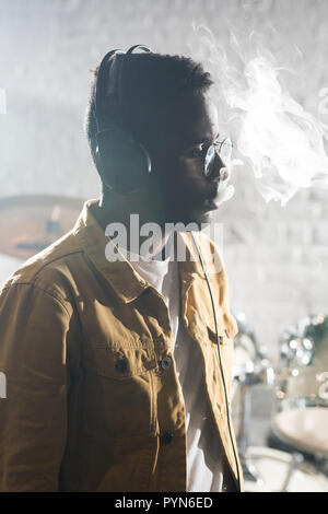 African-American Musician Stock Photo