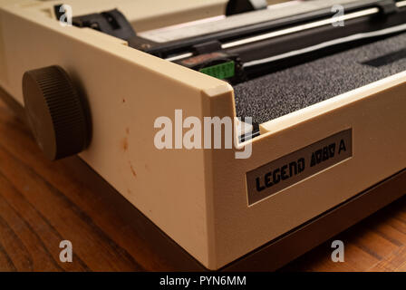 1980s dot matrix printer Stock Photo