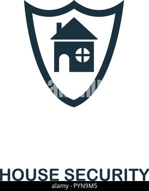 House Security icon. Premium style design from security collection. UX and UI. Pixel perfect house security icon for web design, apps, software, print Stock Vector
