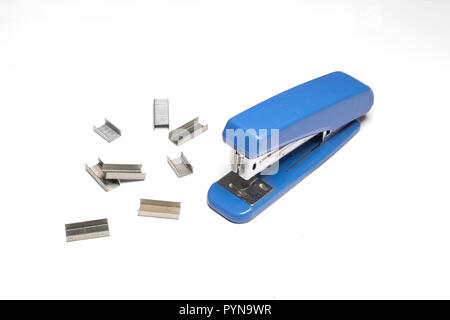 An old stapler using for a long time in my office. You can place this stapler in your picture to make it more attractive. Stock Photo