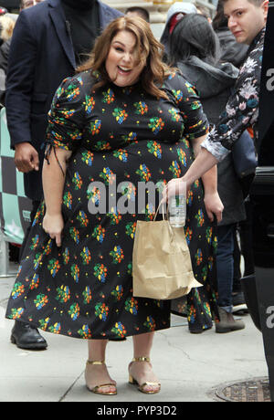 New York, NY, USA. 29th Oct, 2018. Chrissy Metz seen at Build Series promoting her new book This Is Me ion October 2, 2018 n New York City. Credit: Rw/Media Punch/Alamy Live News Stock Photo