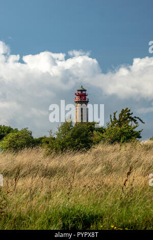 Peilturm lighthouse Putgarten Ruegen Kap Arkona Cape Stock Photo