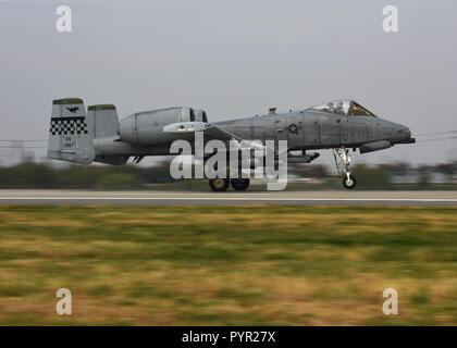 A U.S. Air Force A Thunderbolt II from the th Fighter Squadron
