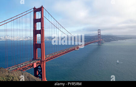 The Golden Gate Bridge Stock Photo