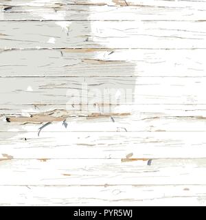 Horizontal wooden planks background. Vector Illustration for high resolution prints. Stock Vector