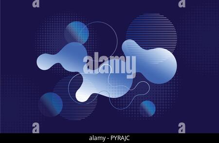 Modern abstract geometric background Stock Vector