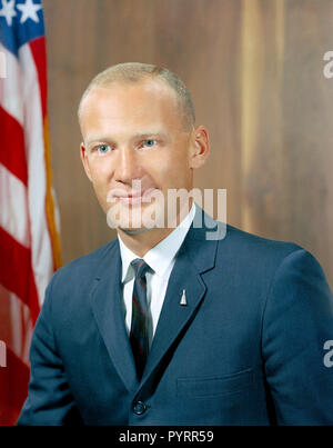 (1963) --- Astronaut Edwin E. 'Buzz' Aldrin, Jr. in civilian clothes.