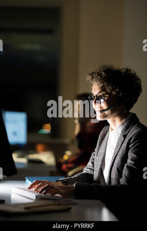Custom Service Operator Stock Photo