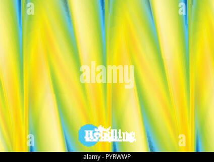 Colorful soft smooth stripes abstract background. Vector texture design Stock Vector