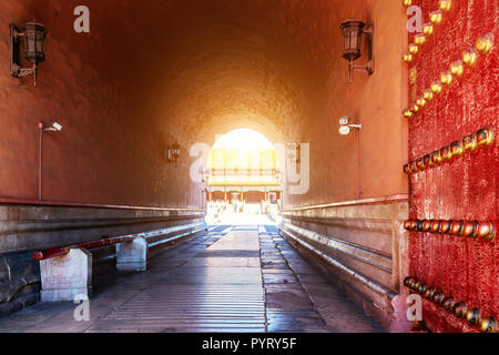 The Northern Entrance of The forbidden city in Beijing Stock Photo