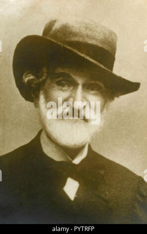 Italian composer and musician Giuseppe Verdi, 1910s Stock Photo