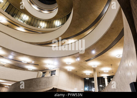 Interior images of the new Blavatnik School of Government Building Oxford Stock Photo