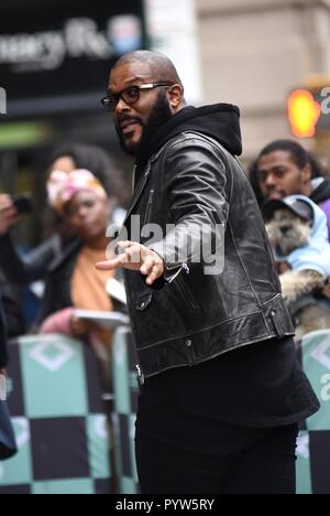 Tyler Perry out and about for Celebrity Candids - MON, , New York, NY October 29, 2018. Photo By: Kristin Callahan/Everett Collection Stock Photo