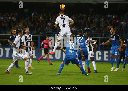 Empoli, Italy. 27th Oct, 2018. Empoli vs Juventus Serie A TIM 2018-2019 In the picture: ronaldo Credit: Independent Photo Agency/Alamy Live News Stock Photo