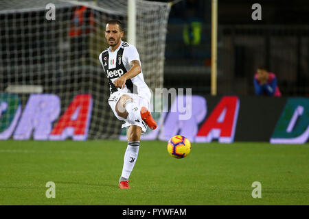 Empoli, Italy. 27th Oct, 2018. Empoli vs Juventus Serie A TIM 2018-2019 In the picture: bonucci Credit: Independent Photo Agency/Alamy Live News Stock Photo