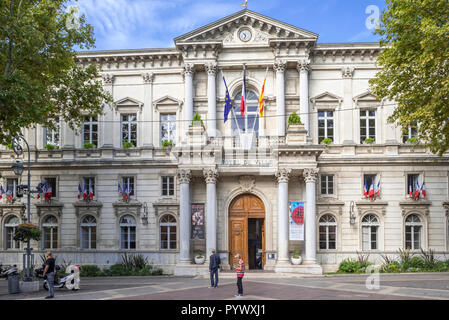 Hôtel de Ville / city hall in Avignon, Vaucluse, Provence-Alpes-Côte d'Azur, France Stock Photo