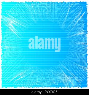 abstract vector blue background Stock Vector