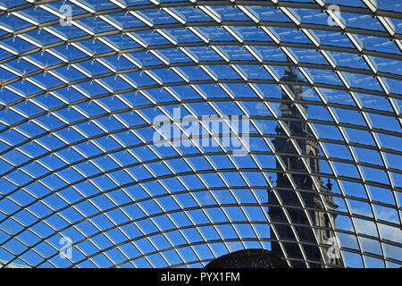 Roof of Trinity Leeds shopping centre, West Yorkshire Stock Photo