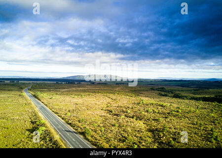 Scenic view of Tongariro national park in New Zealand Stock Photo