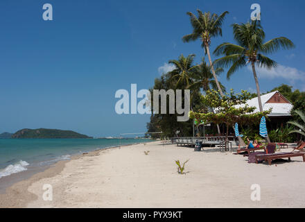 Ban Tai beach on Koh Phangan island, Thailand. Stock Photo