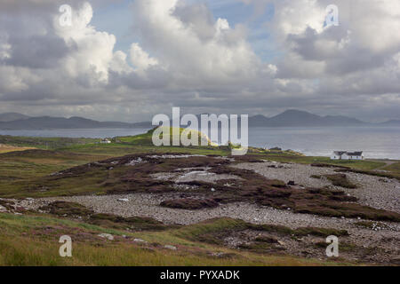 Malin Head in County Donegal, Ireland Stock Photo