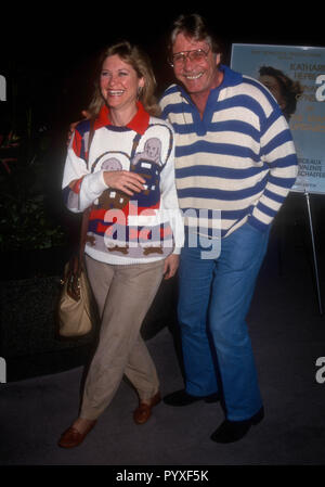 LOS ANGELES, CA - NOVEMBER 9: Actress Dee Wallace and actor Christopher Stone attend the Screening of the CBS Made-for-Televion Movie 'The Man Upstairs' on November 9, 1992 at the DGA Theatre in Los Angeles, California. Photo by Barry King/Alamy Stock Photo Stock Photo