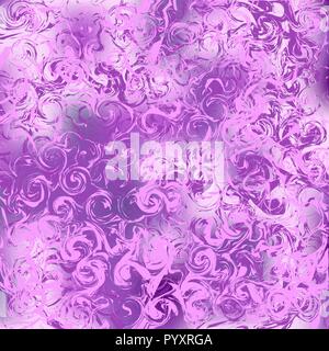 Marble purple pink abstract background. Digital painted vector marbled texture. Stock Vector