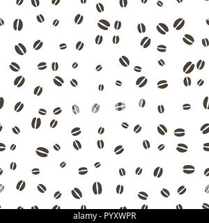 The footprints of a deer. Vector illustration. Wild animal. Black and white foot prints. Seamless pattern background. Stock Vector