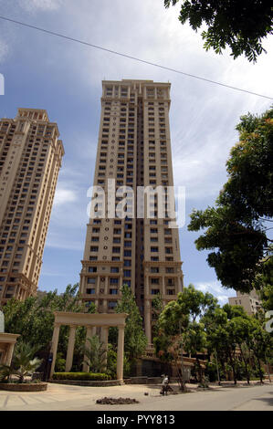 Hiranandani Gardens buildings, Powai, Mumbai, Maharashtra, India, Asia Stock Photo