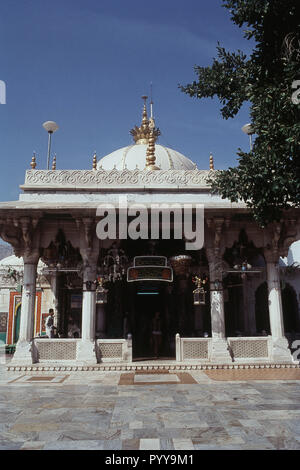 Ajmer Sharif Dargah, Rajasthan. Shrine Dome And Neighboring Buildings ...