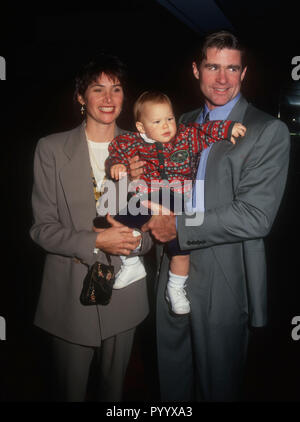 Treat Williams with his wife Pam Van Sant, son Gill Williams and ...