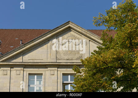 Jewish hospital, Iranian street, Wedding, Berlin, Juedisches Krankenhaus, Iranische Strasse Stock Photo