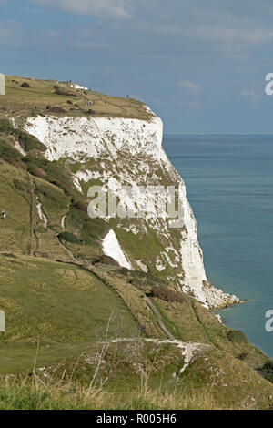 white cliffs of Dover, England, Great Britain Stock Photo