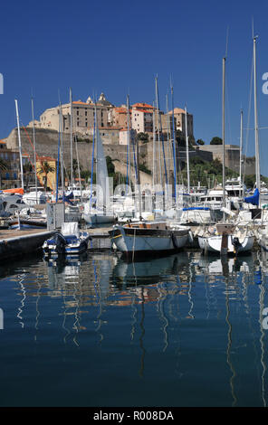 Around Corsica - Calvi Marina Stock Photo